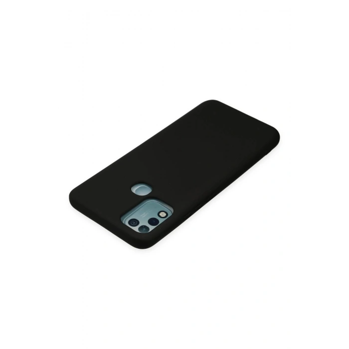 İnfinix Hot 10 Play Kılıf Nano içi Kadife Silikon - Siyah