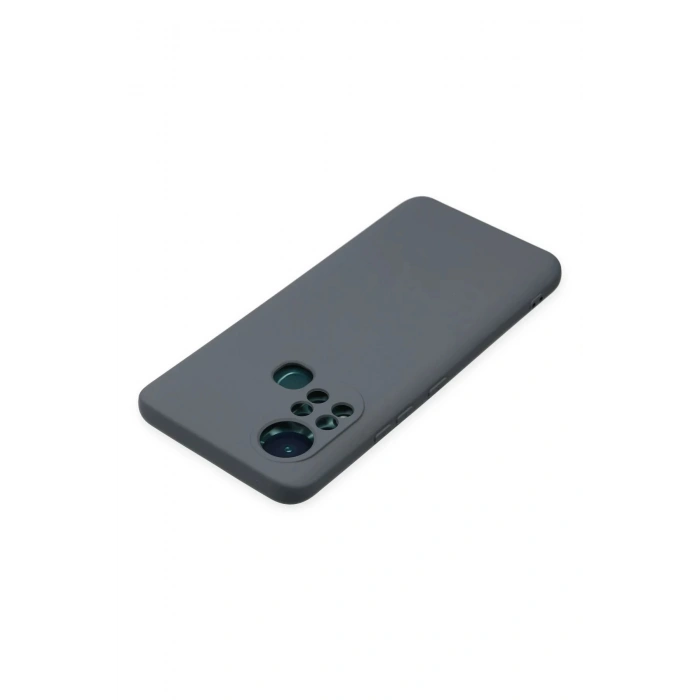 İnfinix Hot 11s Kılıf Nano içi Kadife Silikon - Gri