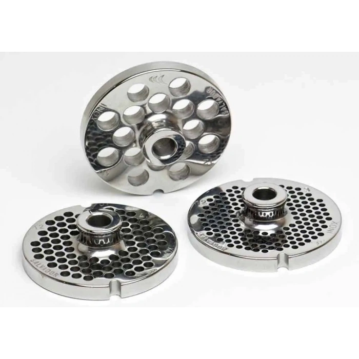 İnox Paslanmaz Kıyma Makinesi Aynası, Ağızı 12 No - 4 Mm