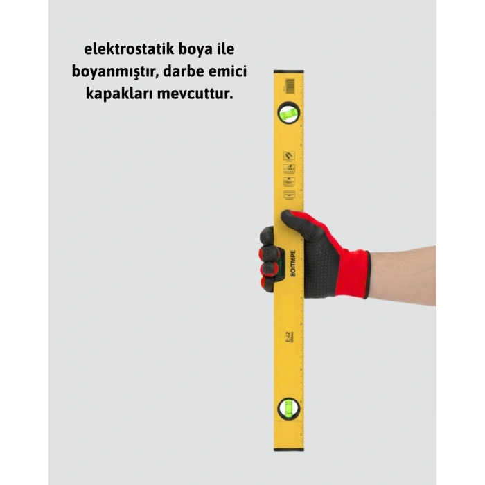 İnşaat Ve Ev Kullanımı İçin 600 Mm Su Terazisi
