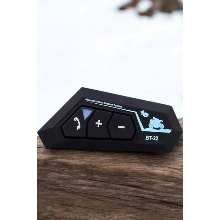 İnterkom Intercom Kask Kulaklık Bt22 Bluetooth Motosiklet Kulaklık 5.0 Bluetooth