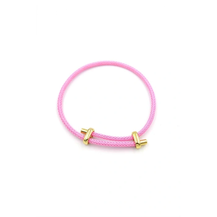 İp Bileklik - Pembe