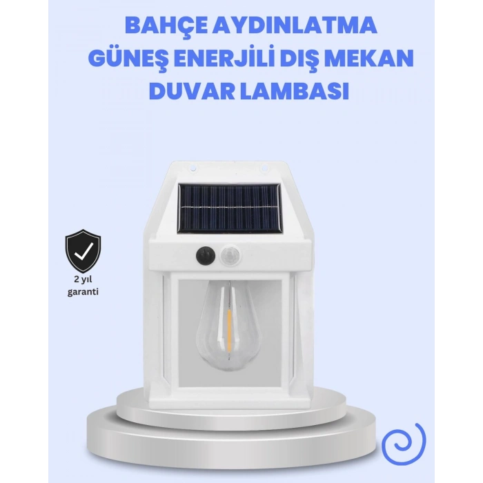 Ip65 Su Geçirmez Güneş Paneli Dış Mekan Lamba