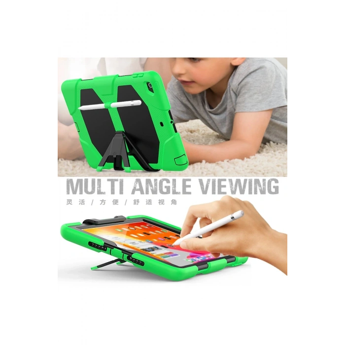 iPad 10.2 (7.nesil) Kılıf Griffin Tablet Kapak - Yeşil