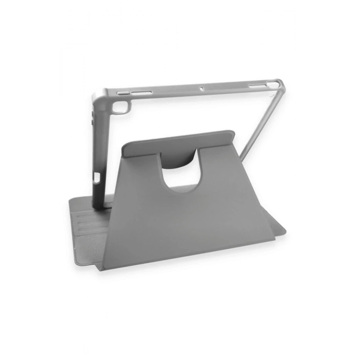 iPad 10.2 (7.nesil) Kılıf Starling 360 Kalemlikli Tablet Kılıf - Gri