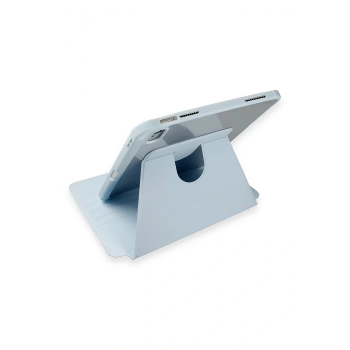 iPad 10.2 (7.nesil) Kılıf Starling 360 Kalemlikli Tablet Kılıf - Mavi