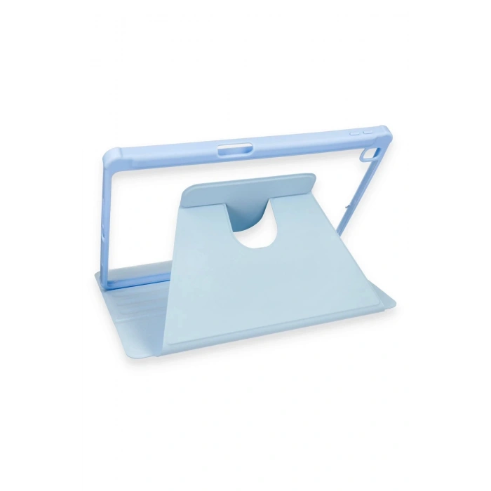 iPad 10.2 (7.nesil) Kılıf Starling 360 Kalemlikli Tablet Kılıf - Mavi