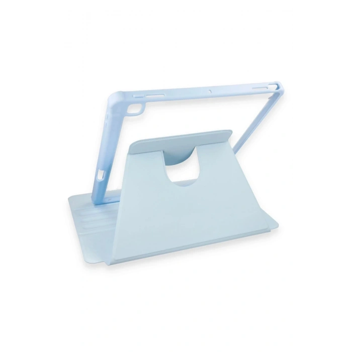 iPad 10.2 (7.nesil) Kılıf Starling 360 Kalemlikli Tablet Kılıf - Mavi
