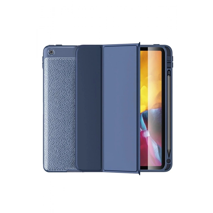 iPad 10.2 (7.nesil) Kılıf Tablet Focus Silikon - Lacivert