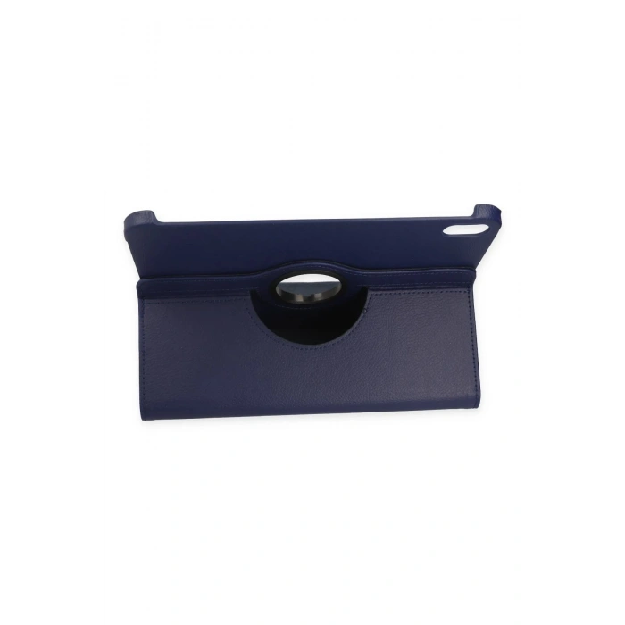 iPad 2022 10.9 (10.nesil) Kılıf 360 Tablet Deri Kılıf - Lacivert