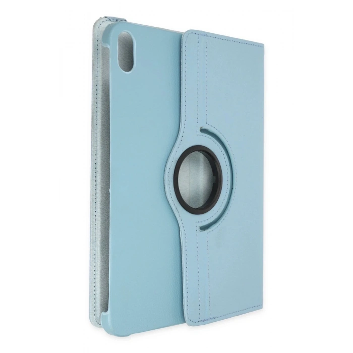 iPad 2022 10.9 (10.nesil) Kılıf 360 Tablet Deri Kılıf - Turkuaz