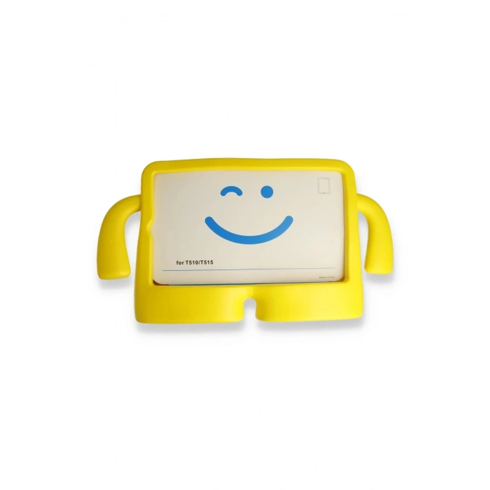 iPad 2022 10.9 (10.nesil) Kılıf Karakter Tablet Silikon - Sarı