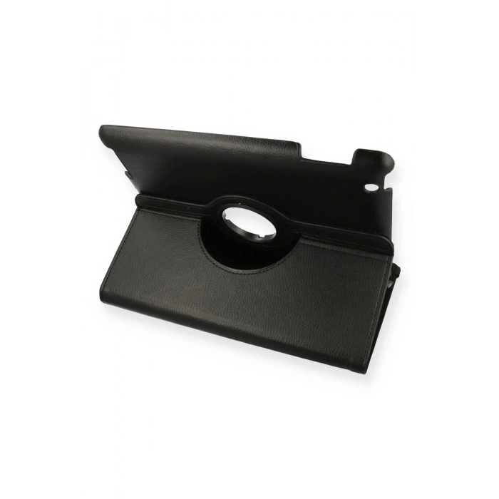 iPad 4 9.7 Kılıf 360 Tablet Deri Kılıf - Siyah