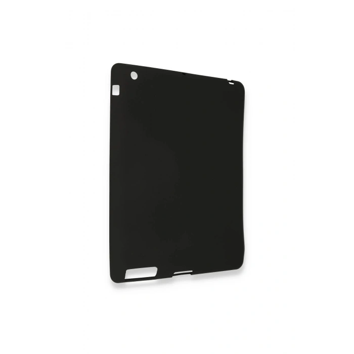 iPad 4 9.7 Kılıf Evo Tablet Silikon - Siyah
