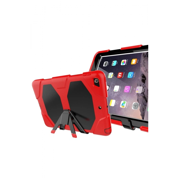 iPad 5 Air 9.7 Kılıf Griffin Tablet Kapak - Kırmızı