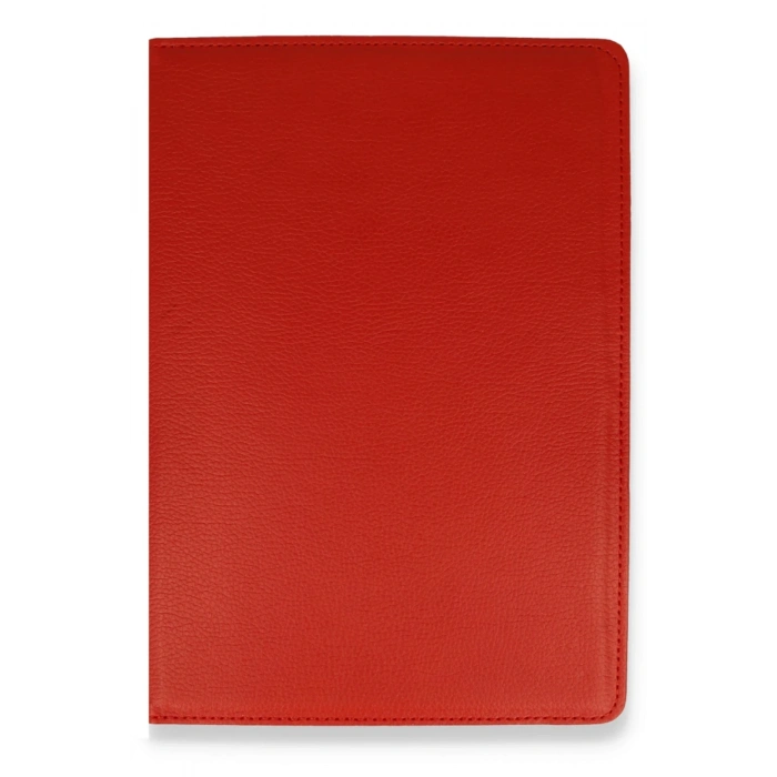 iPad 9.7 (2018) Kılıf 360 Tablet Deri Kılıf - Kırmızı