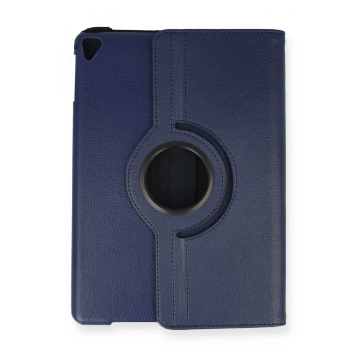 iPad 9.7 (2018) Kılıf 360 Tablet Deri Kılıf - Lacivert