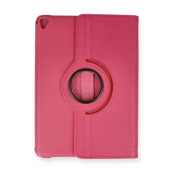 iPad 9.7 (2018) Kılıf 360 Tablet Deri Kılıf - Pembe