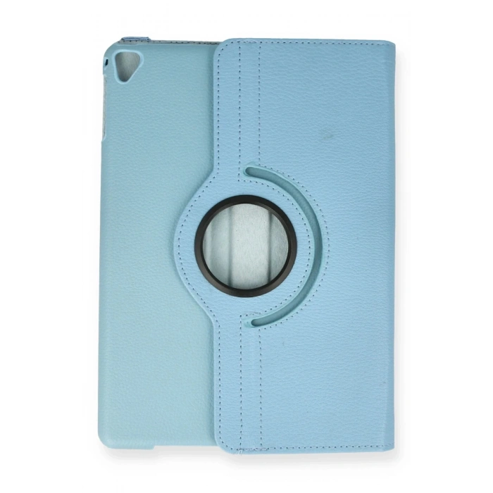 iPad 9.7 (2018) Kılıf 360 Tablet Deri Kılıf - Turkuaz