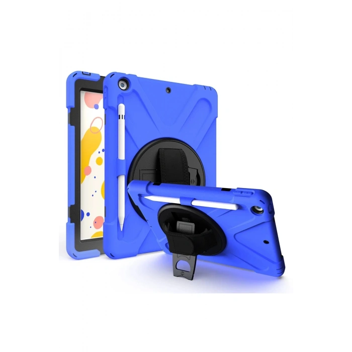 iPad Air 3 10.5 Kılıf Amazing Tablet Kapak - Mavi