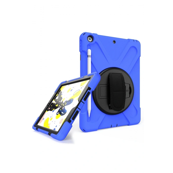 iPad Air 3 10.5 Kılıf Amazing Tablet Kapak - Mavi