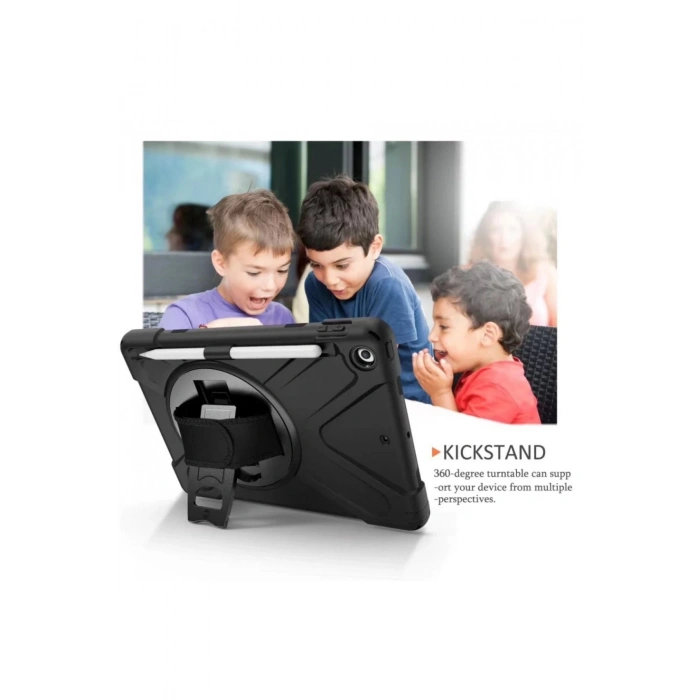 iPad Air 3 10.5 Kılıf Amazing Tablet Kapak - Siyah