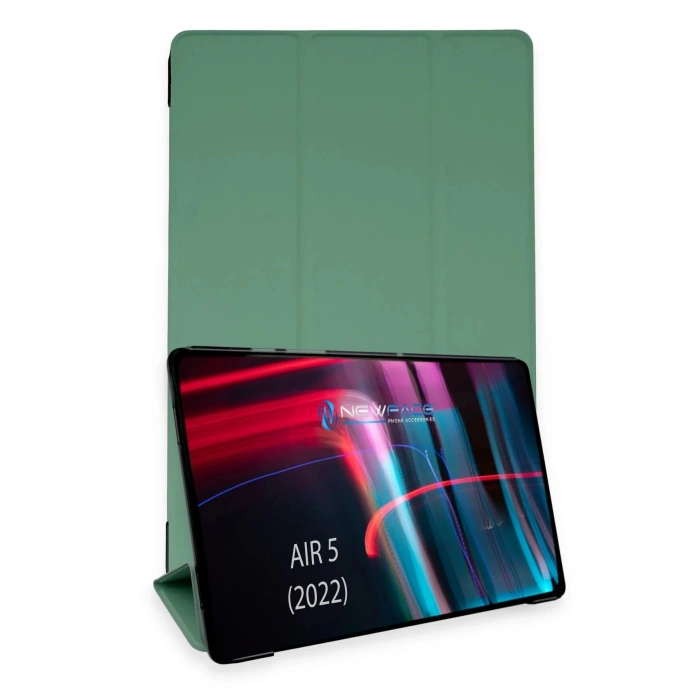 iPad Air 5 (2022) Kılıf Tablet Smart Kılıf - Koyu Yeşil