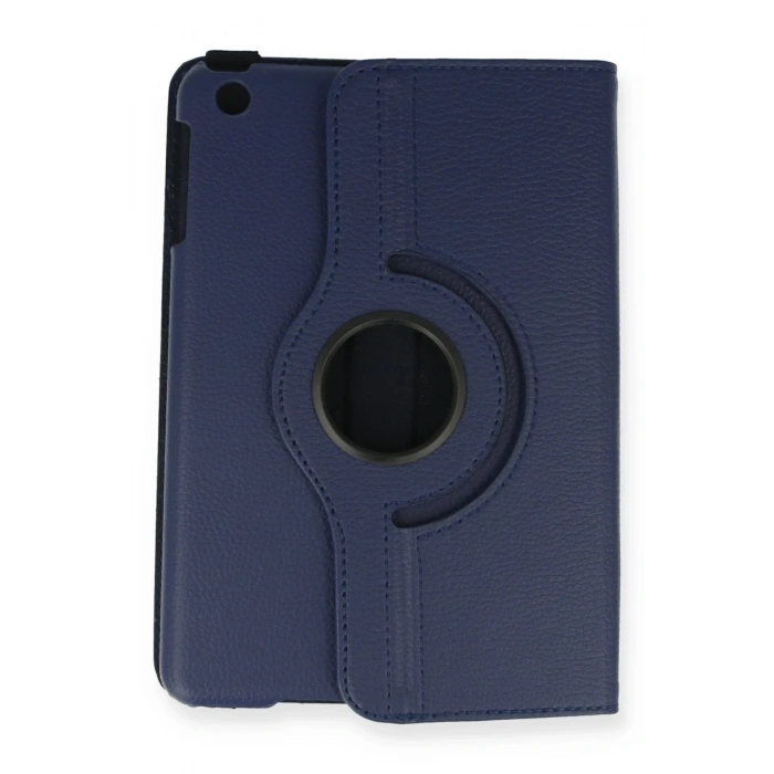 iPad Mini 1 Kılıf 360 Tablet Deri Kılıf - Lacivert
