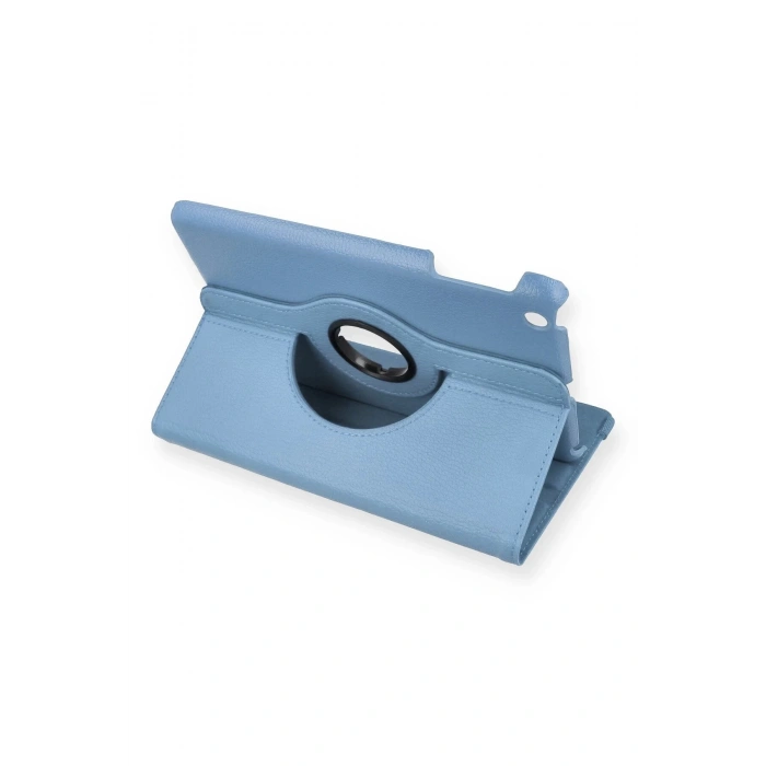 iPad Mini 1 Kılıf 360 Tablet Deri Kılıf - Turkuaz