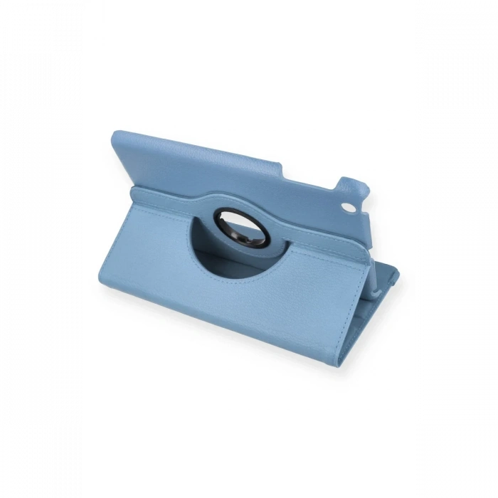 iPad Mini 1 Kılıf 360 Tablet Deri Kılıf - Turkuaz