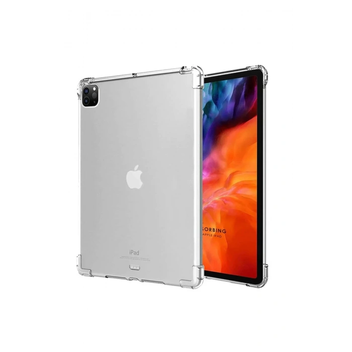 iPad Pro 11 (2018) Kılıf Anti Shock Tablet Silikon - Şeffaf
