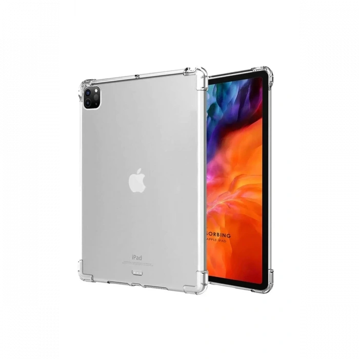 iPad Pro 11 (2018) Kılıf Anti Shock Tablet Silikon - Şeffaf