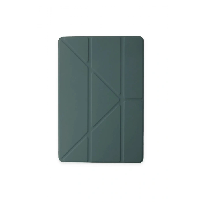 iPad Pro 11 (2018) Kılıf Kalemlikli Mars Tablet Kılıfı - Koyu Yeşil