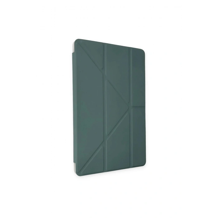 iPad Pro 11 (2018) Kılıf Kalemlikli Mars Tablet Kılıfı - Koyu Yeşil