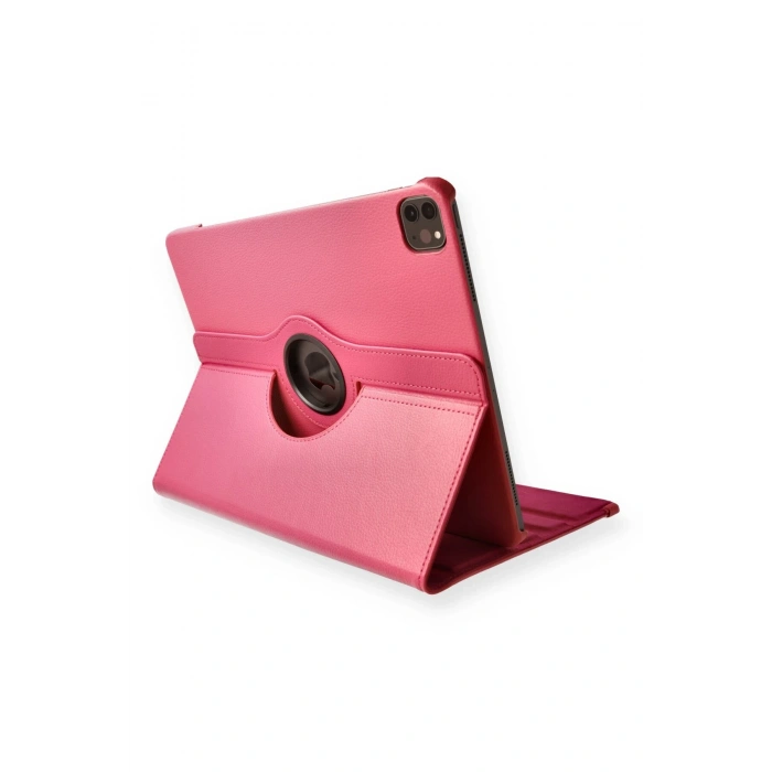 iPad Pro 11 (2020) Kılıf 360 Tablet Deri Kılıf - Pembe