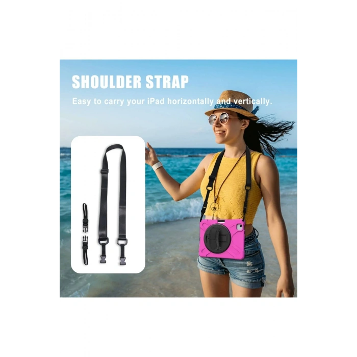 iPad Pro 11 (2020) Kılıf Amazing Tablet Kapak - Pembe