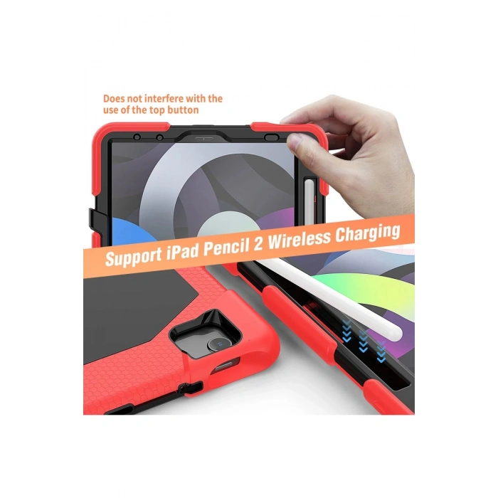 iPad Pro 11 (2020) Kılıf Griffin Tablet Kapak - Kırmızı