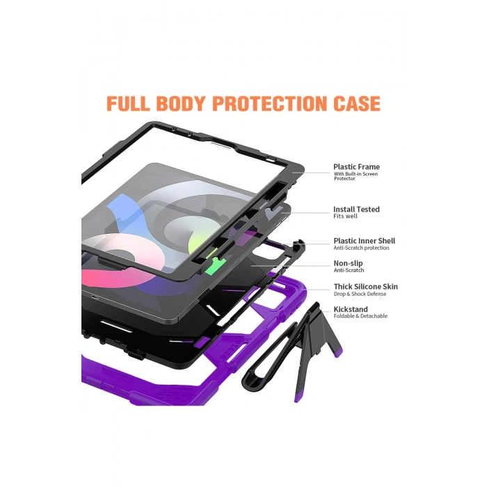 iPad Pro 11 (2020) Kılıf Griffin Tablet Kapak - Mor