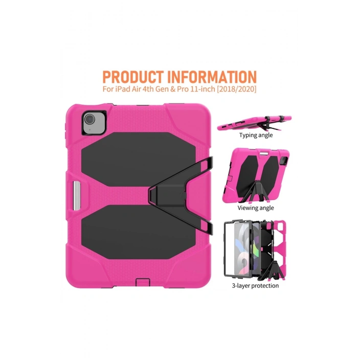 iPad Pro 11 (2020) Kılıf Griffin Tablet Kapak - Pembe