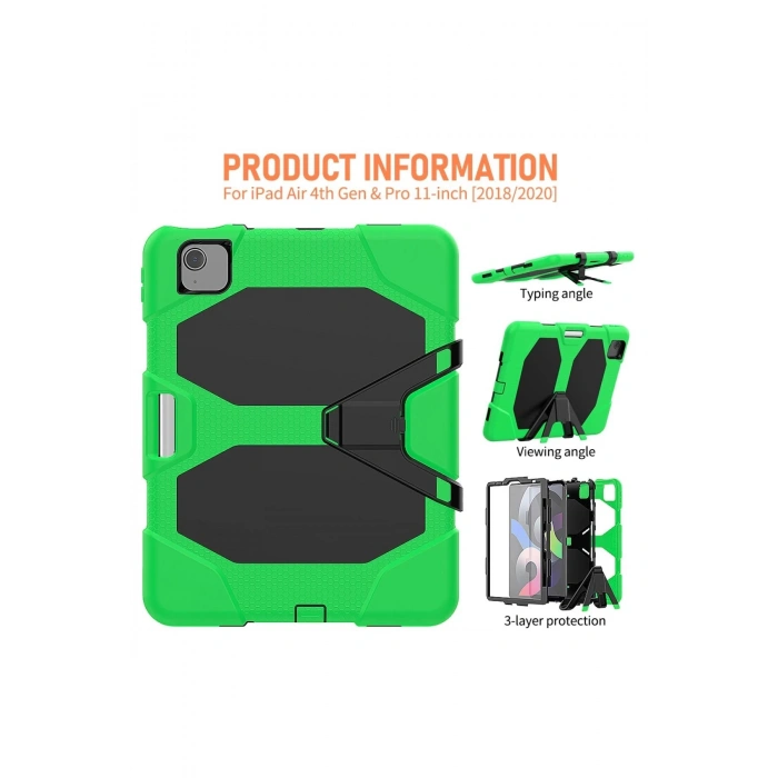 iPad Pro 11 (2020) Kılıf Griffin Tablet Kapak - Yeşil