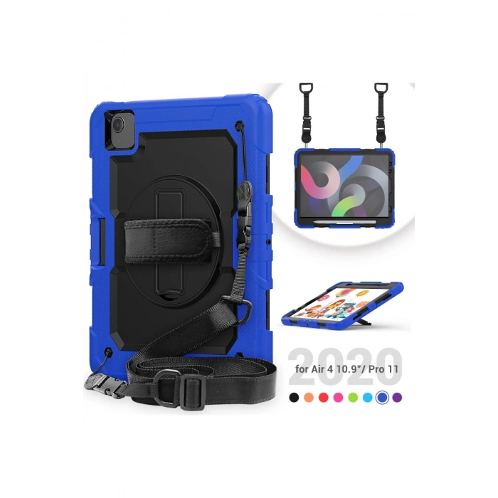 iPad Pro 11 (2020) Kılıf Pars Tablet Kapak - Mavi