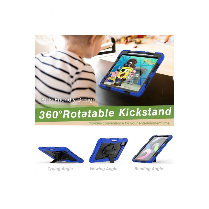 iPad Pro 11 (2020) Kılıf Pars Tablet Kapak - Mavi