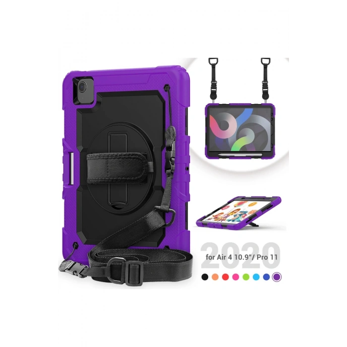 iPad Pro 11 (2020) Kılıf Pars Tablet Kapak - Mor