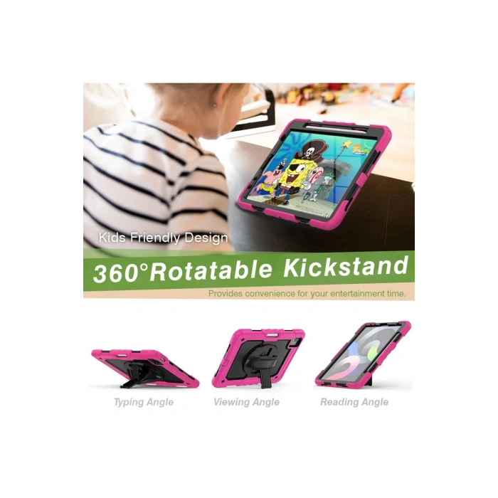 iPad Pro 11 (2020) Kılıf Pars Tablet Kapak - Pembe