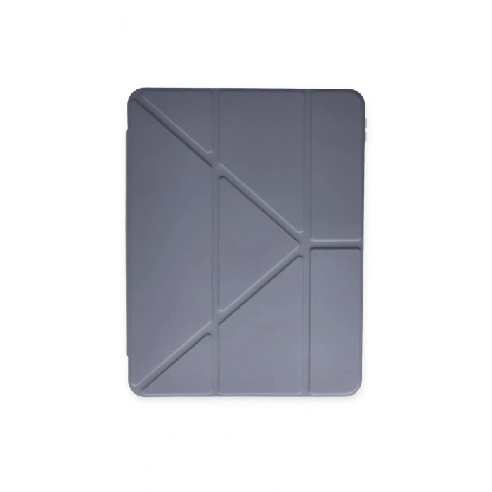 iPad Pro 11 (2021) Kılıf Kalemlikli Hugo Tablet Kılıfı - Lila