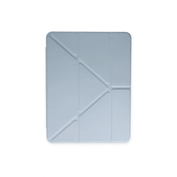 iPad Pro 11 (2021) Kılıf Kalemlikli Hugo Tablet Kılıfı - Mavi