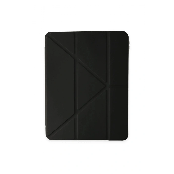 iPad Pro 11 (2021) Kılıf Kalemlikli Hugo Tablet Kılıfı - Siyah