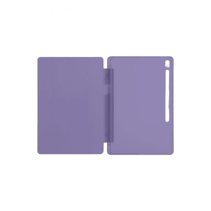 iPad Pro 11 (2024) Kılıf Kalemlikli Hugo Tablet Kılıfı - Mor
