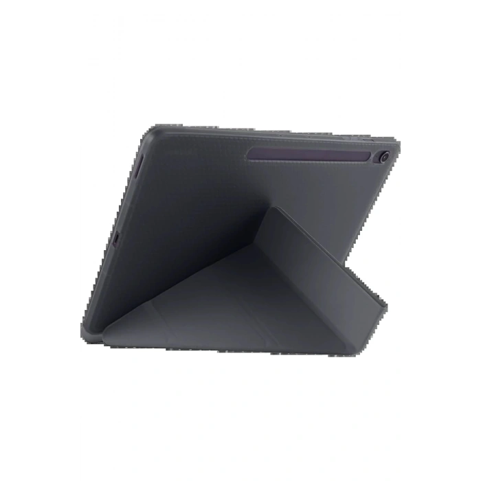 iPad Pro 11 (2024) Kılıf Kalemlikli Hugo Tablet Kılıfı - Siyah