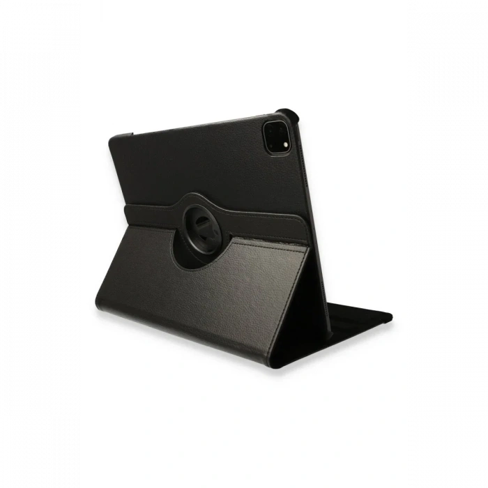 iPad Pro 12.9 (2021) Kılıf 360 Tablet Deri Kılıf - Siyah